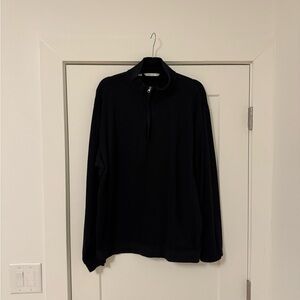 Cutter & Buck Black Half-Zip Sweater